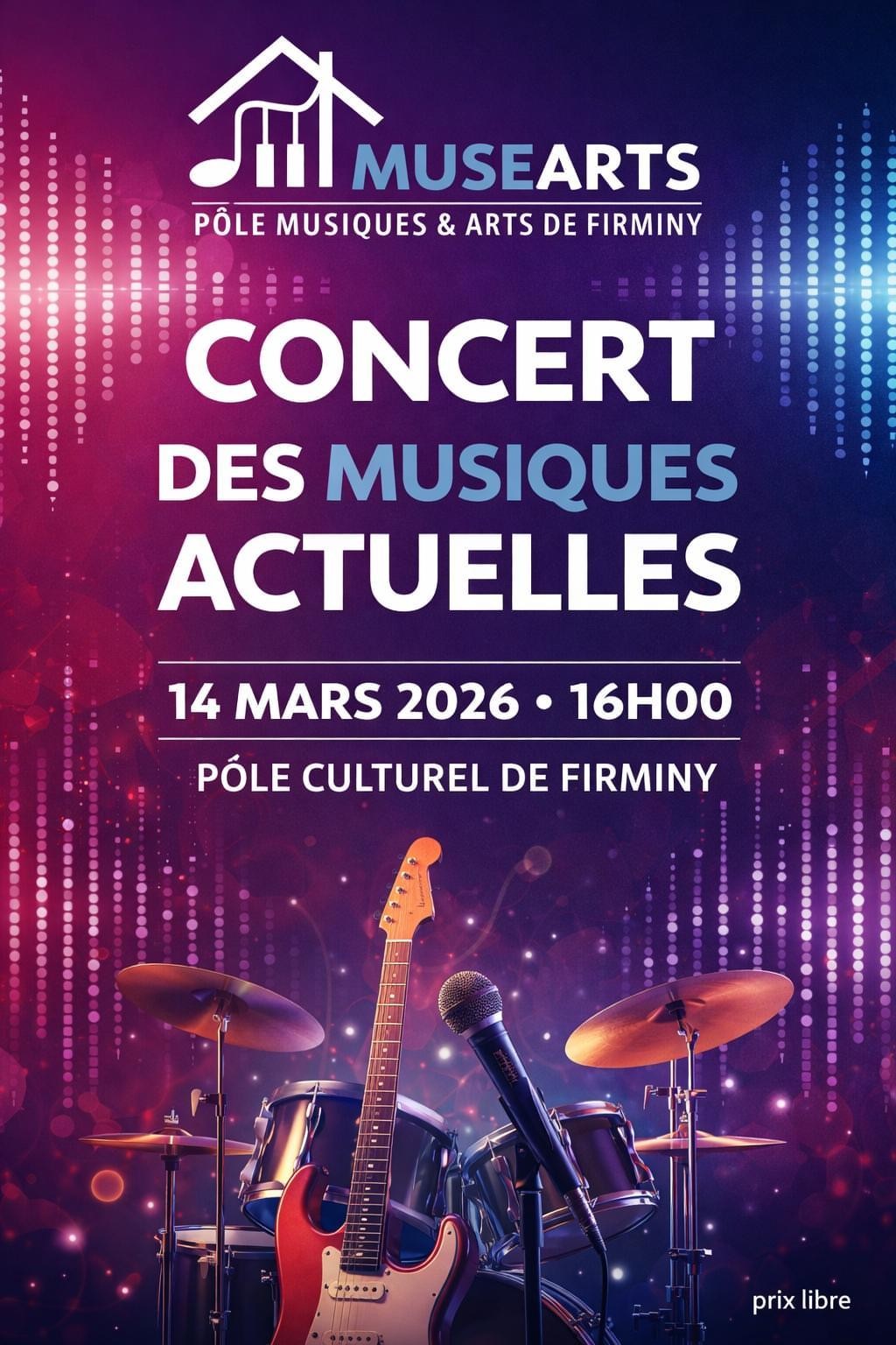 Concert des musiques actuelles à Firminy : une scène vivante à ne pas manquer